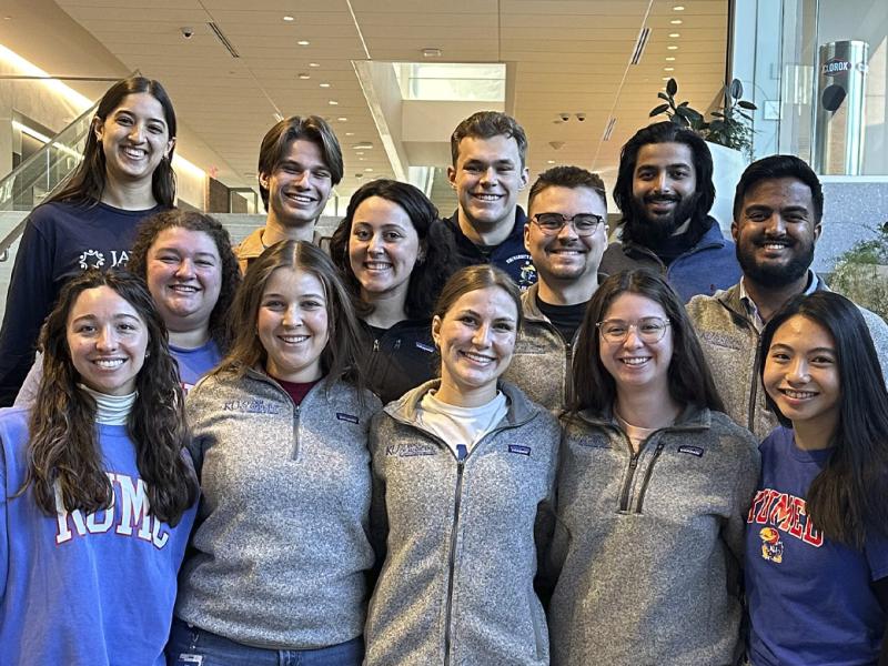 University of Kansas Medical School students