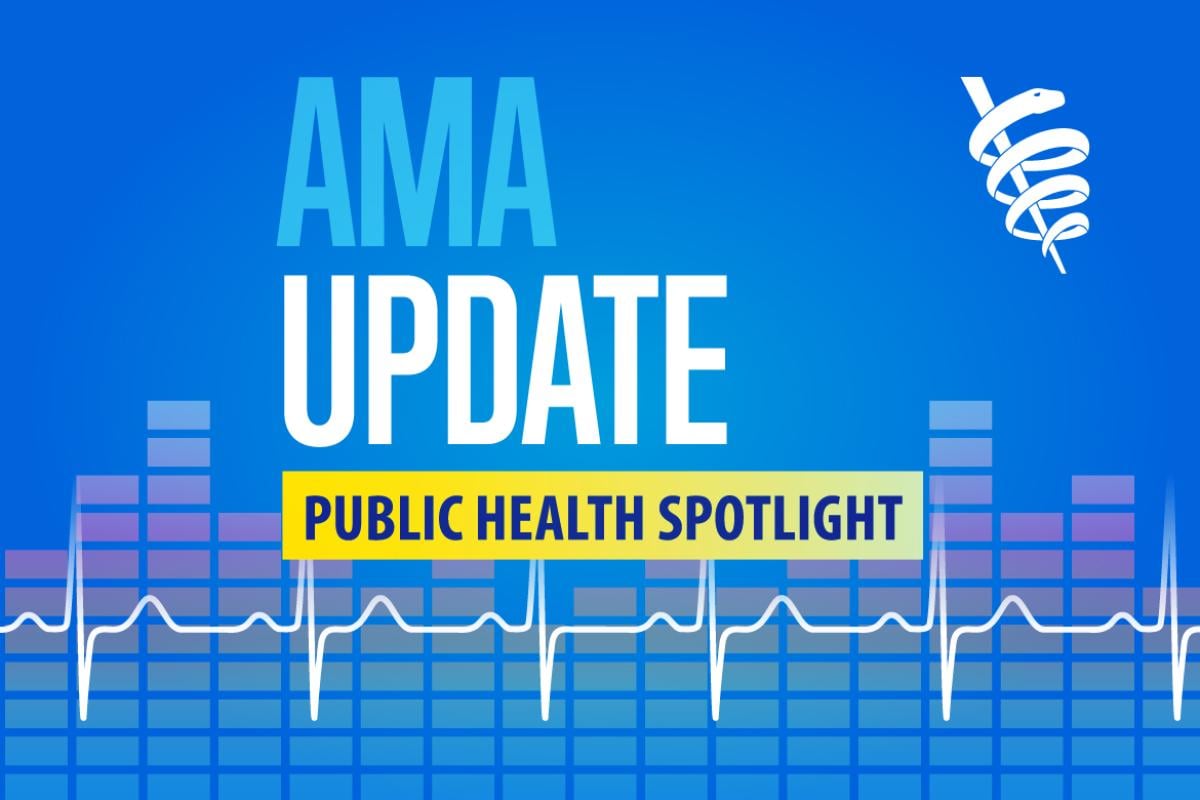 AMA Update Public Health Spotlight logo